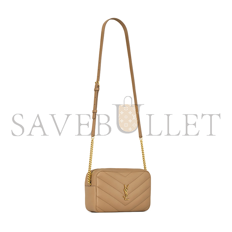 YSL LOULOU CAMERA BAG IN MATELASSÉ LAMBSKIN 869468AAEAX2357 (23*14*6cm)